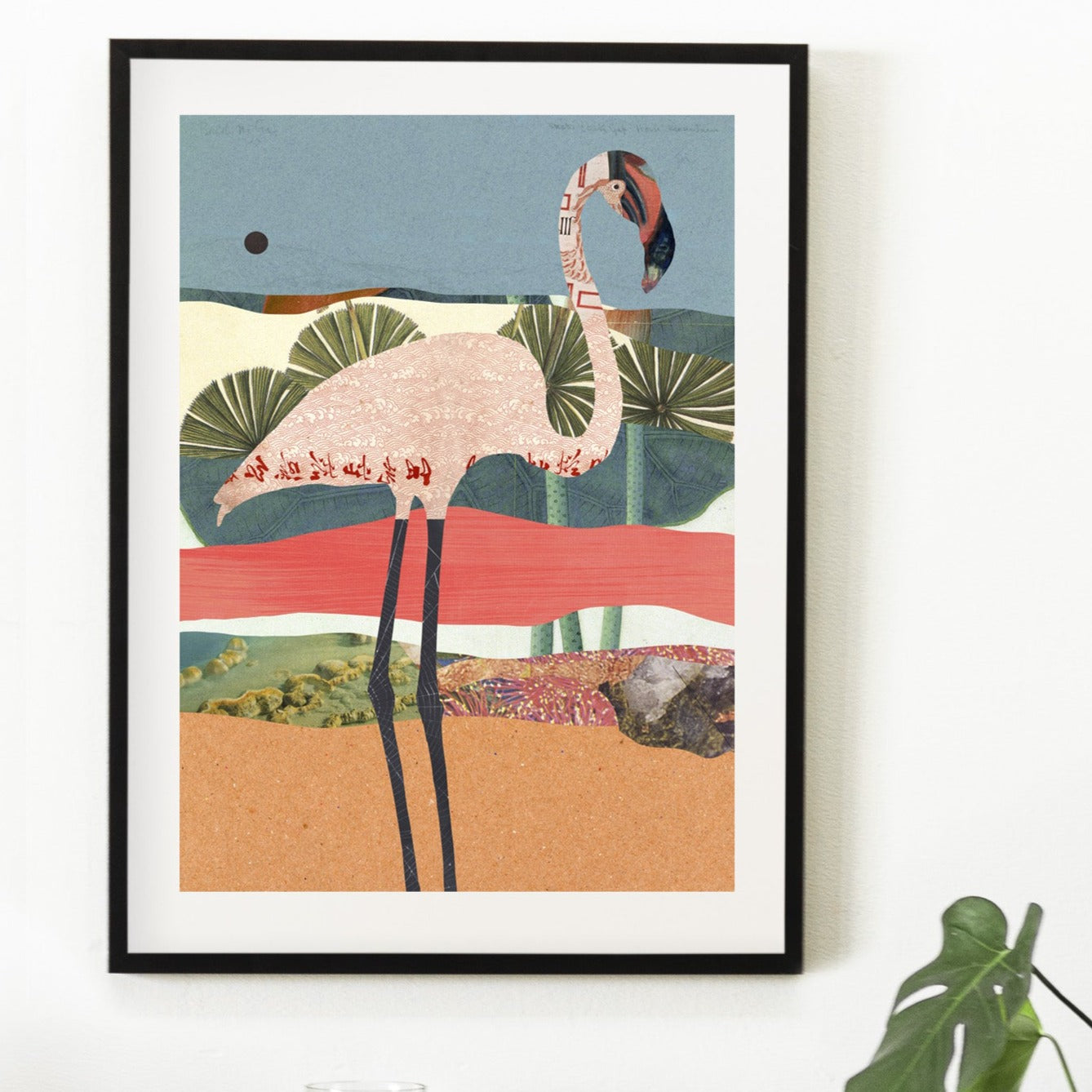 Illustration décorative - Flamingo