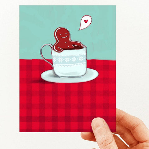 Carte de souhaits - Café
