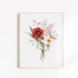 Illustration décorative - Bouquet du printemps