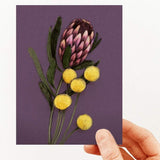 Carte de souhaits - Protea