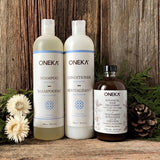 Traitement botanique pour cheveux