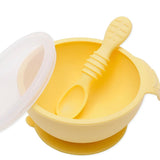 Cuillère d'apprentissage en silicone - Tutti Frutti Pineapple