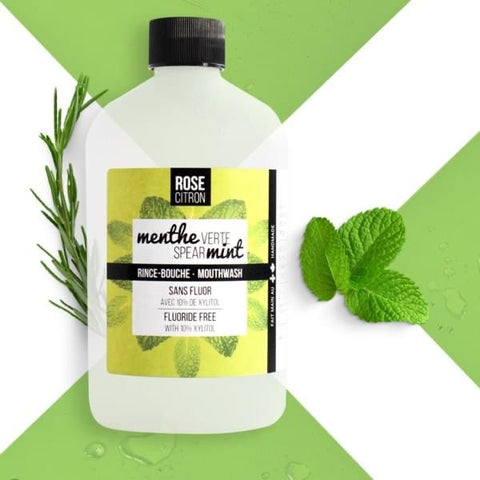 Rince-bouche sans fluor - Menthe verte