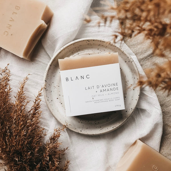 Savon hydratant et apaisant Lait d’avoine et amande