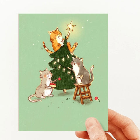 Carte de souhaits - Trio de Noël