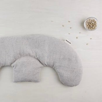 Coussin chauffant pour épaules - Chanvre et coton bio Sable