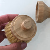 Tête pour brosse à récurer à tête interchangeable