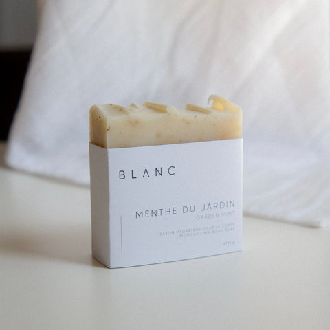 Savon hydratant et revigorant Menthe du jardin