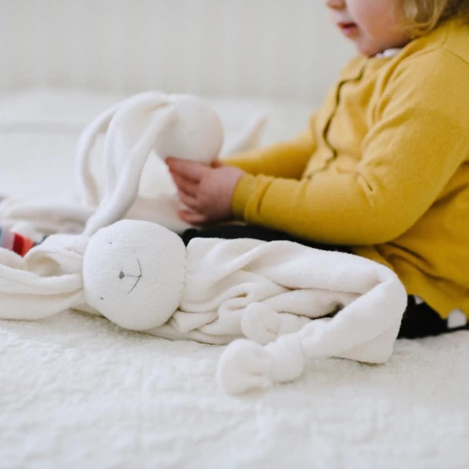 Doudou Lapin en coton bio