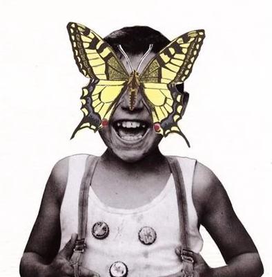 Illustration décorative - L'enfant papillon